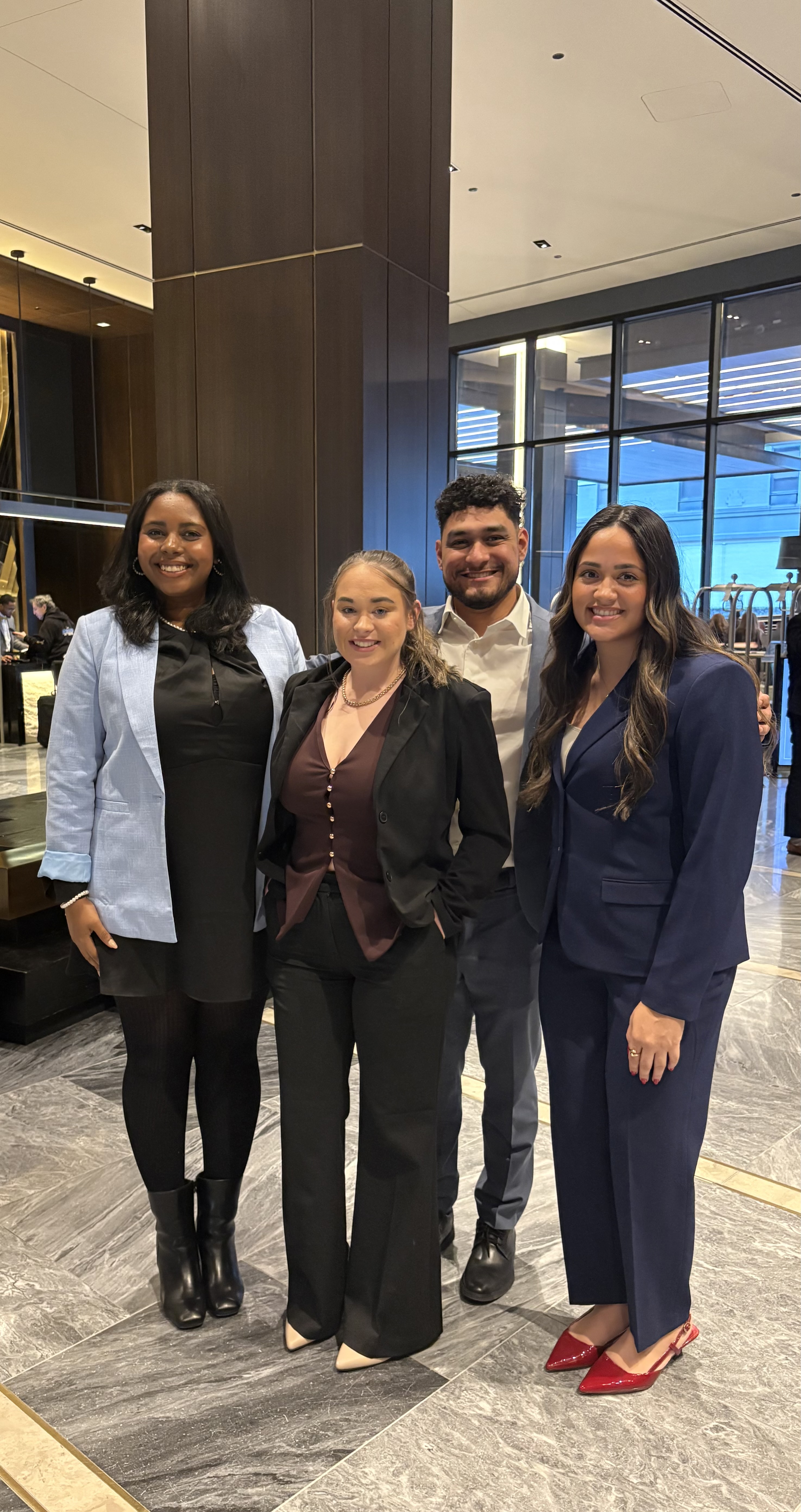 Team at conference